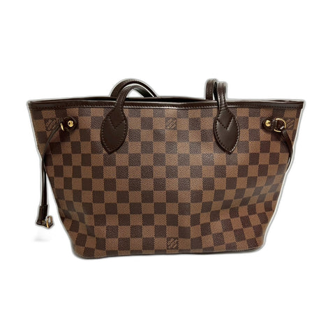 LOUIS VUITTON Never full Handbag Brown WS31644
