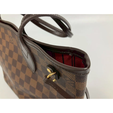 LOUIS VUITTON Never full Handbag Brown WS31644