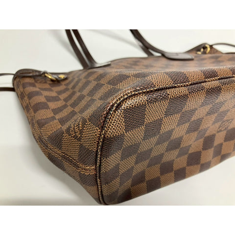LOUIS VUITTON Never full Handbag Brown WS31644