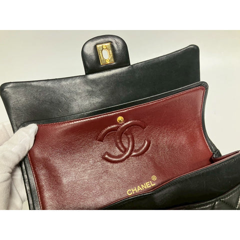 CHANEL Matrasse Shoulder Bag lambskin black WS31646