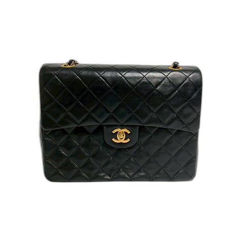 CHANEL Matrasse Shoulder Bag lambskin black WS31646