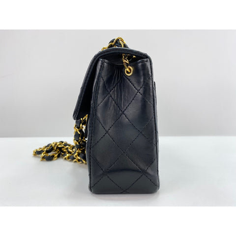 CHANEL Mini matrasse Shoulder Bag black WS31648
