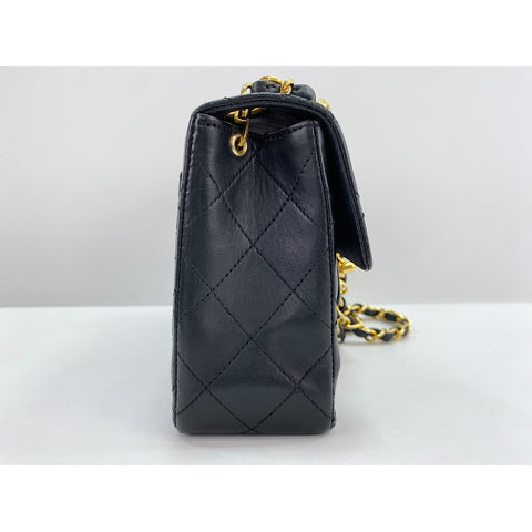 CHANEL Mini matrasse Shoulder Bag black WS31648