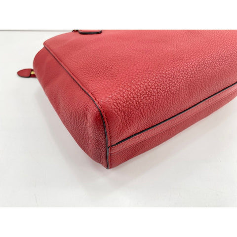 PRADA 2WAY Handbag Red WS31652