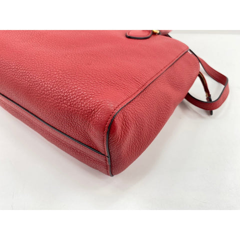 PRADA 2WAY Handbag Red WS31652
