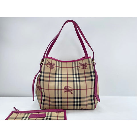 BURBERRY Nova Check Handbag beige WS31653