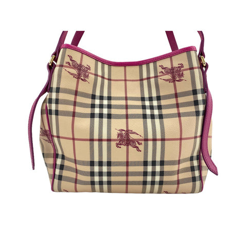BURBERRY Nova Check Handbag beige WS31653