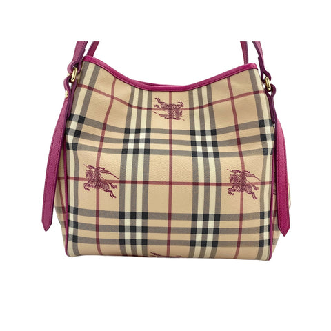 BURBERRY Nova Check Handbag beige WS31653