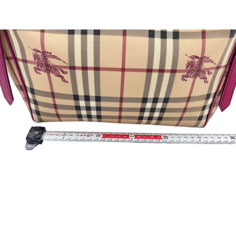 BURBERRY Nova Check Handbag beige WS31653