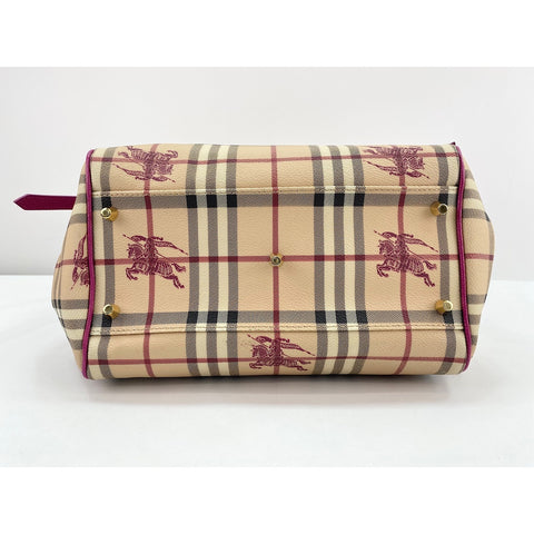 BURBERRY Nova Check Handbag beige WS31653