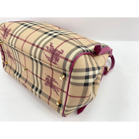 BURBERRY Nova Check Handbag beige WS31653