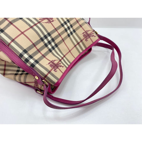 BURBERRY Nova Check Handbag beige WS31653