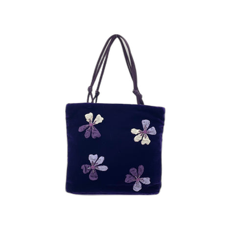 PRADA Handbag purple WS31659