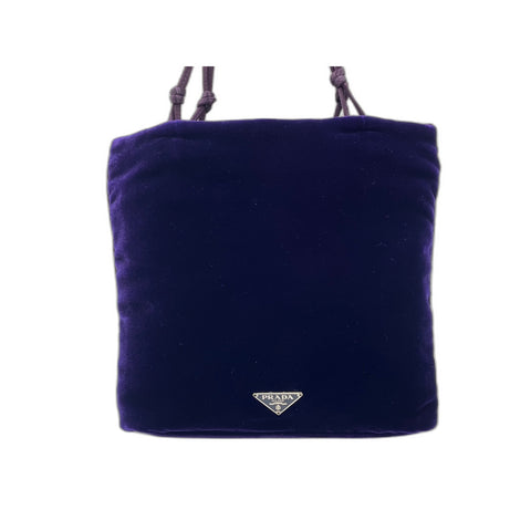 PRADA Handbag purple WS31659