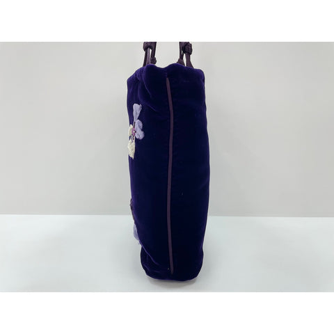 PRADA Handbag purple WS31659