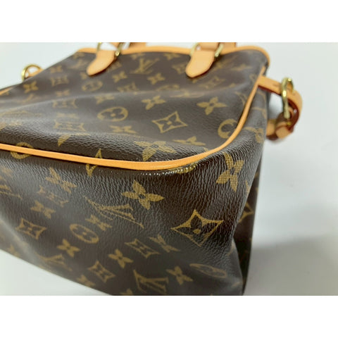 LOUIS VUITTON Batignor Handbag Brown WS31664