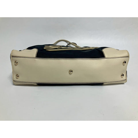 GUCCI Handbag Nylon Navy WS31666