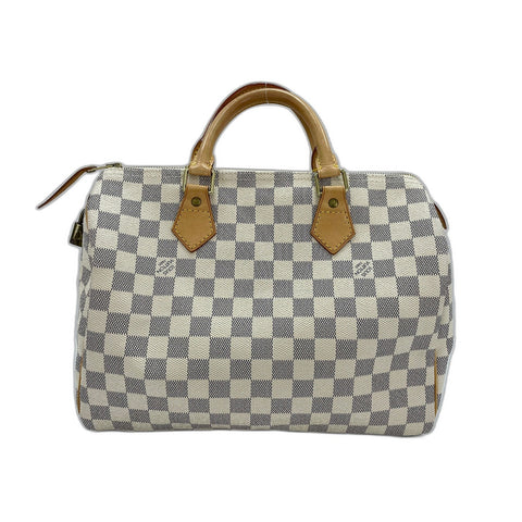 LOUIS VUITTON Speedy 30 Handbag white WS31670