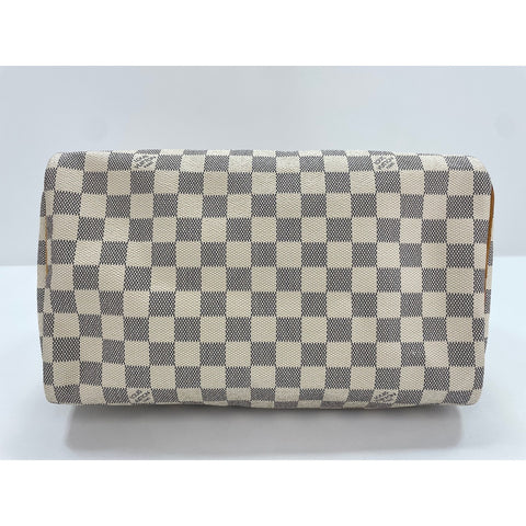 LOUIS VUITTON Speedy 30 Handbag white WS31670