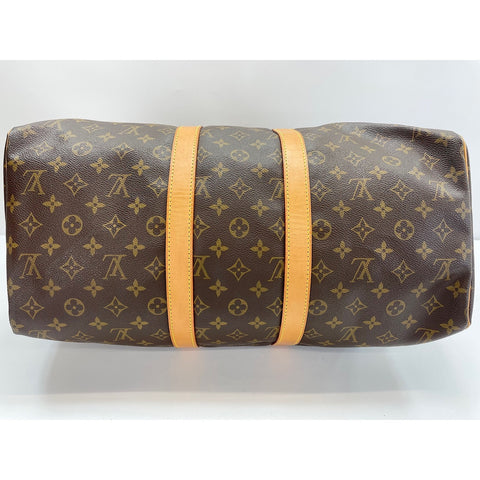 LOUIS VUITTON Monogramme Kiepol 45 Sac Boston Marron WS31673
