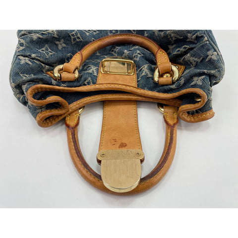 路易威登 Monogram Denim Pretty 手提包 蓝色 WS31676
