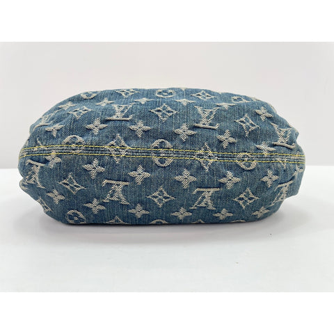 路易威登 Monogram Denim Pretty 手提包 蓝色 WS31676