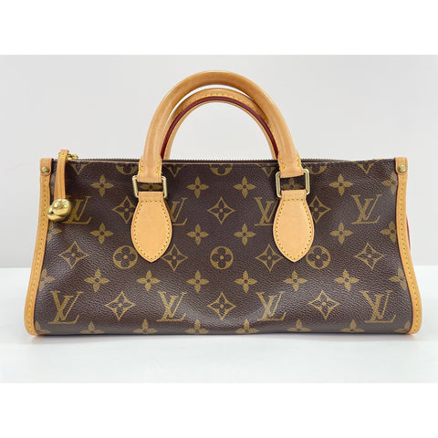 LOUIS VUITTON Monogram Popancourt Handbag Brown WS31677