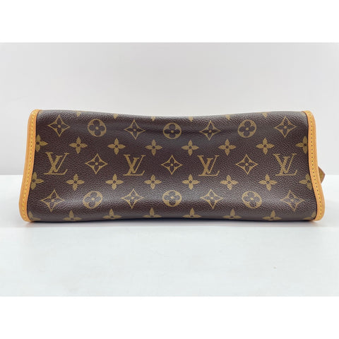 LOUIS VUITTON Monogram Popancourt Handbag Brown WS31677