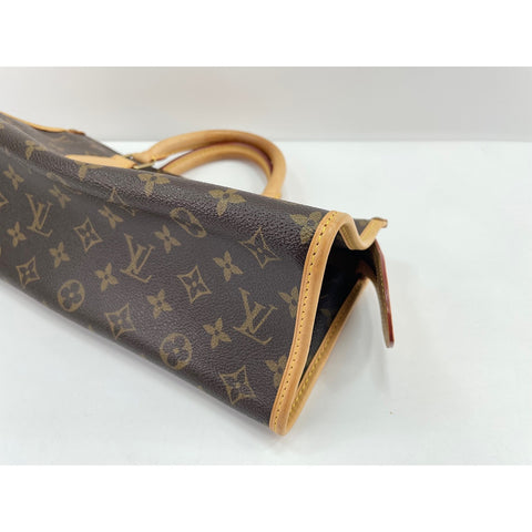 LOUIS VUITTON Monogram Popancourt Handbag Brown WS31677