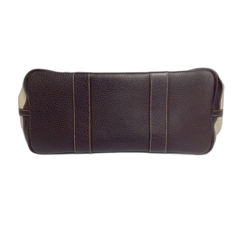 HERMES Garden party Handbag Tower ash Brown WS31679
