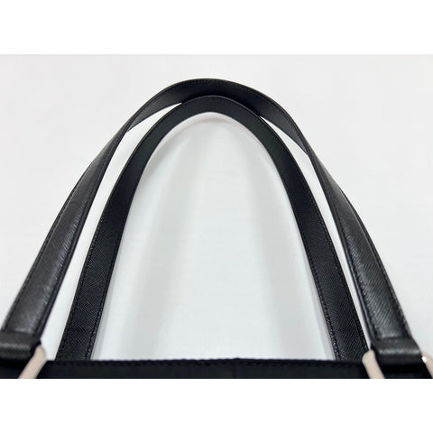 PRADA Nylon Handbag black WS31680