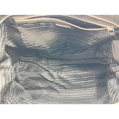PRADA Nylon Handbag black WS31680