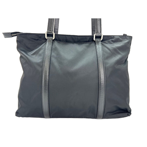 PRADA Nylon Handbag black WS31680