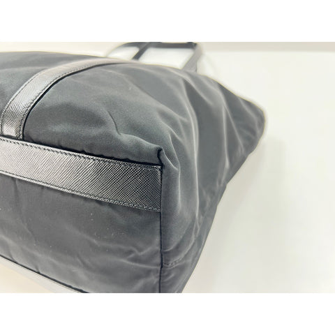 PRADA Nylon Handbag black WS31680