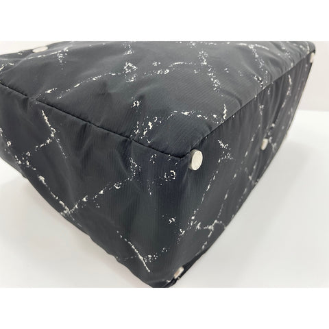 CHANEL Nylon Travel Line Tote Bag black WS31682