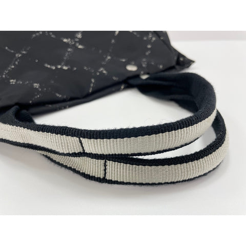 CHANEL Nylon Travel Line Tote Bag black WS31682