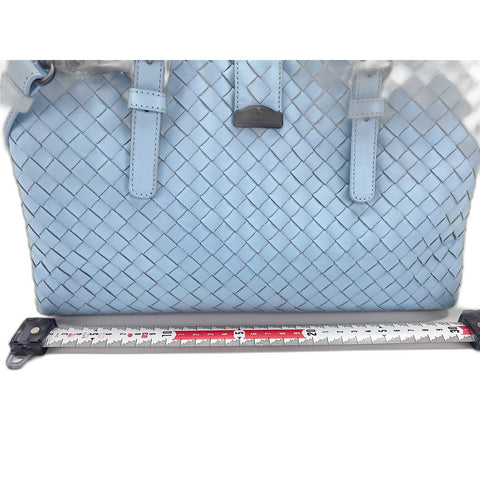 BOTTEGAVENETA Leather 2-way Roman Handbag blue WS31684