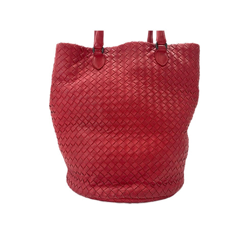BOTTEGAVENETA leather Tote Bag Red WS31685
