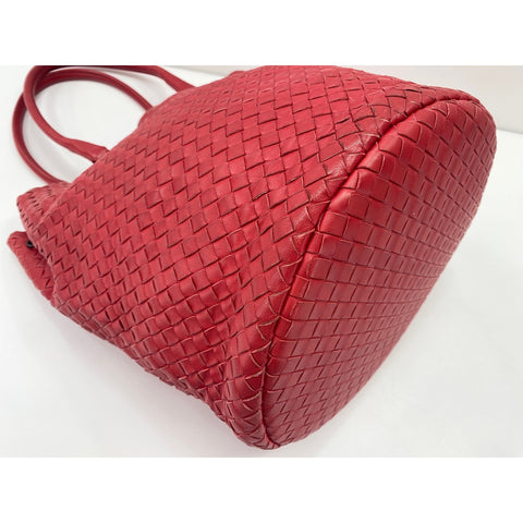 BOTTEGAVENETA leather Tote Bag Red WS31685