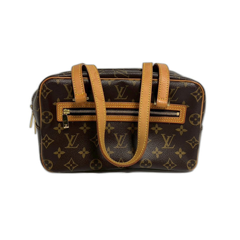 LOUIS VUITTON Cite Handbag Brown WS31691