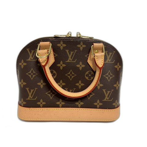 LOUIS VUITTON 2WAY Alma Handbag Brown WS31693