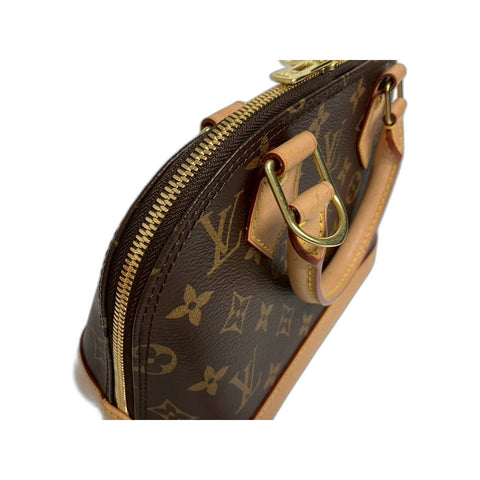 LOUIS VUITTON 2WAY Alma Handbag Brown WS31693