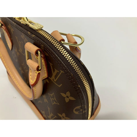 LOUIS VUITTON 2WAY Alma Handbag Brown WS31693