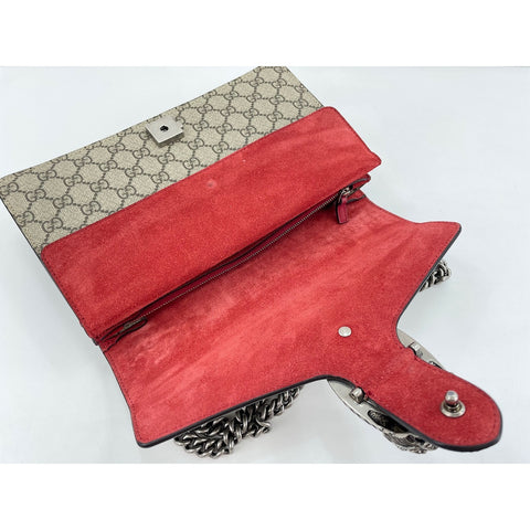 GUCCI GG Supreme Dionysus Shoulder Bag beige WS31701