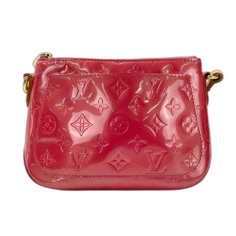 LOUIS VUITTON Vernis Minna Street Shoulder Bag Red WS31703