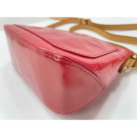 LOUIS VUITTON Vernis Minna Street Shoulder Bag Red WS31703