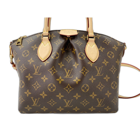 LOUIS VUITTON Monogram 2WAY Boetie NMPM Tote Bag Brown WS31711