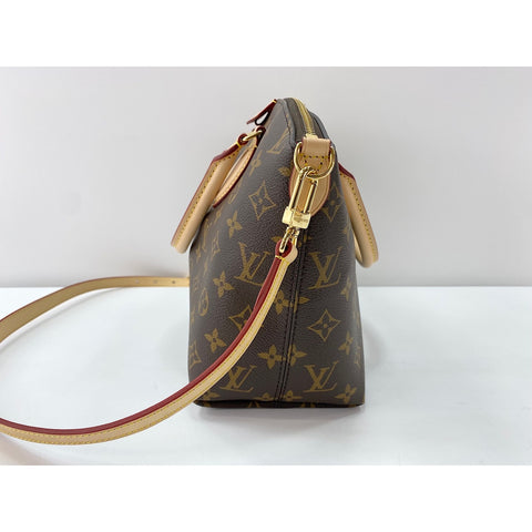 LOUIS VUITTON Monogram 2WAY Boetie NMPM Tote Bag Brown WS31711