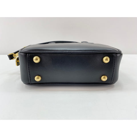 Miu Miu Leather 2WAY Arcadi Handbag black WS31712