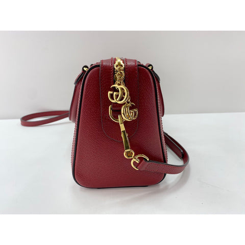 GUCCI Leather 2-way Ophidia GG Flora Handbag beige WS31716